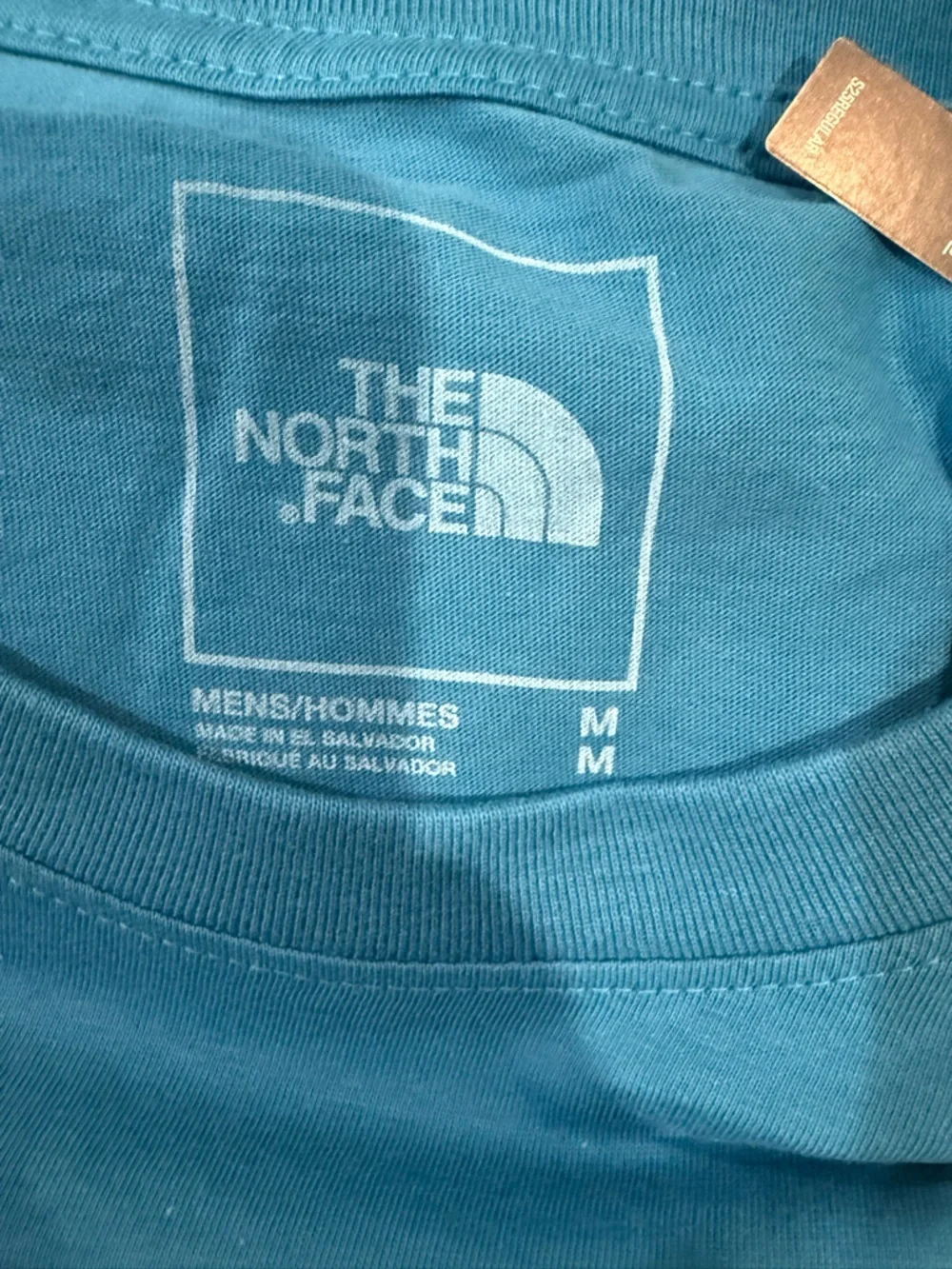 The North Face Men’s Teal Blue Short Sleeve Graphic Tee